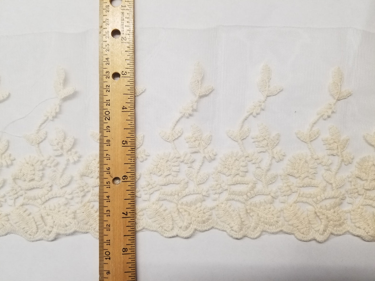 Vintage Embroidered Lace