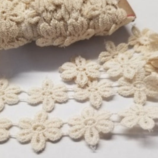 Daisy Cotton Trim - 5 yards