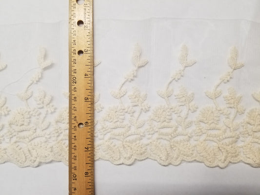 Vintage Embroidered Lace