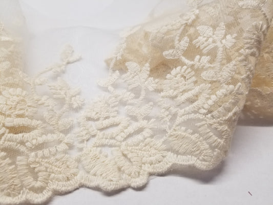 Vintage Embroidered Lace